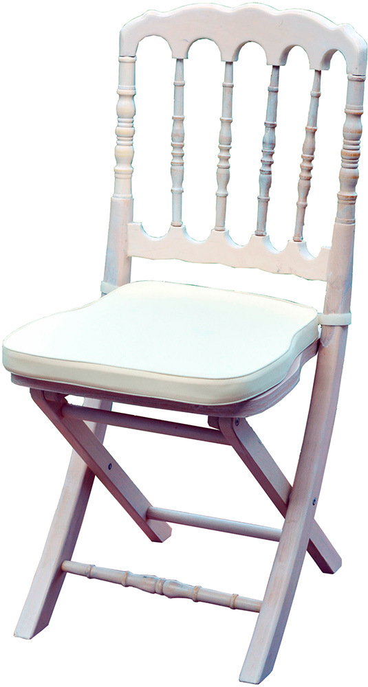 Alt Silla Napoleón Madera Plegable, para eventos y hostelería.