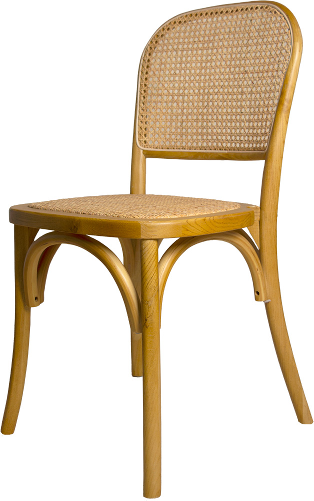 Alt Silla Cannage Natural, para eventos y hostelería.