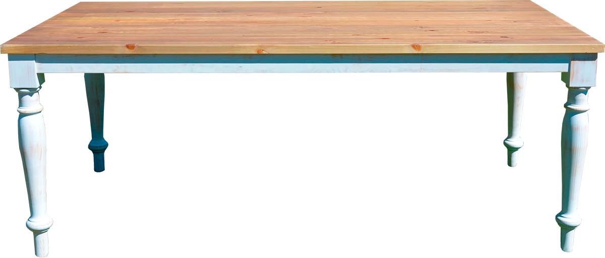 Alt Mesa Rústica Natural 200 x 100cm, para eventos y hostelería