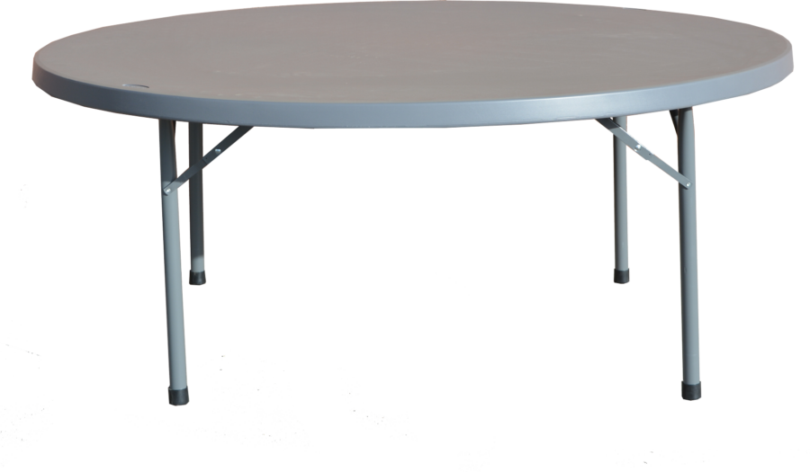 Alt Mesa Redonda Plegable 150cm, para eventos y hostelería.