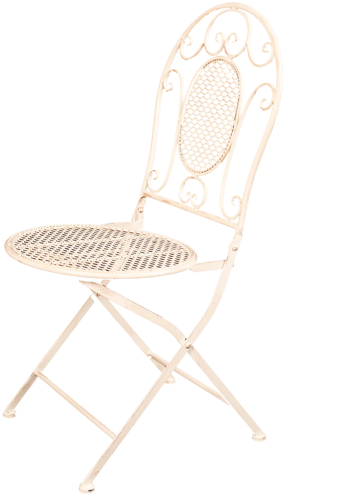 Alt Silla Forja Plegable Redonda, mobiliario para hogar