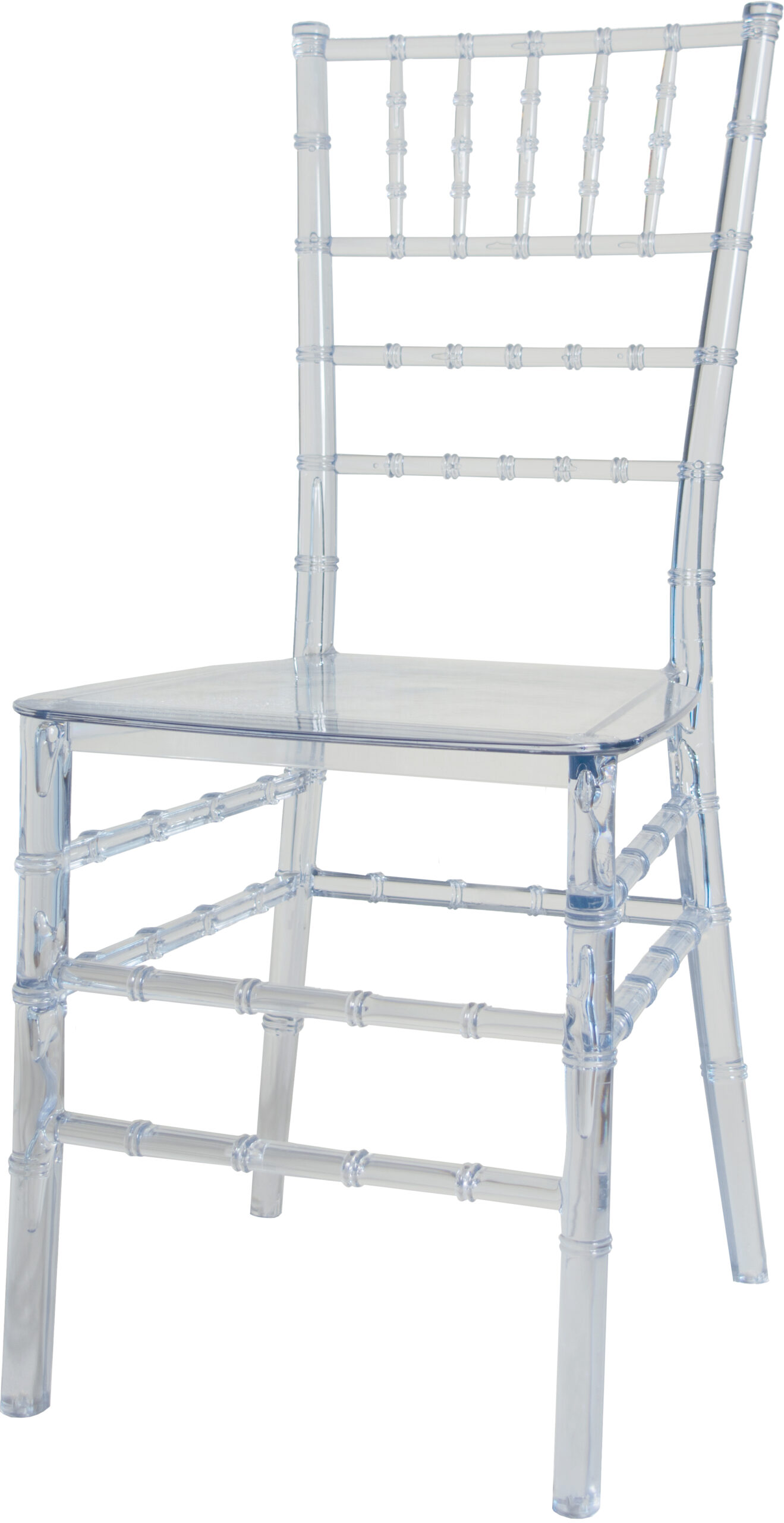 Alt Silla Chiavari Transparente, para eventos y hostelería.