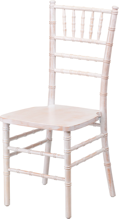 Alt Silla Tiffany Madera Decapada, para eventos y hostelería.