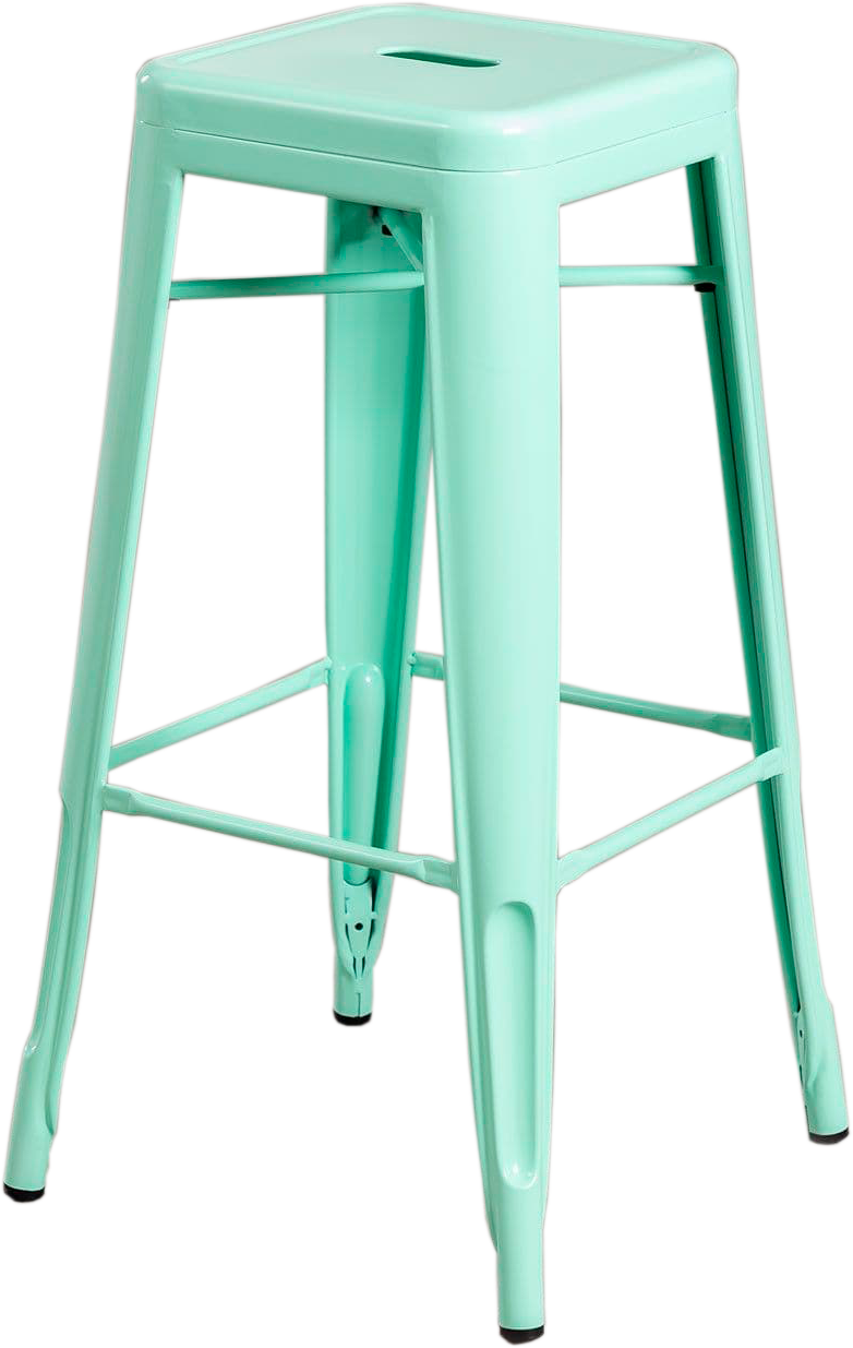 Alt Taburete Tolix Menta, para hostelería