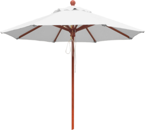 Alt Sombrilla Madera Redonda, para hostelería