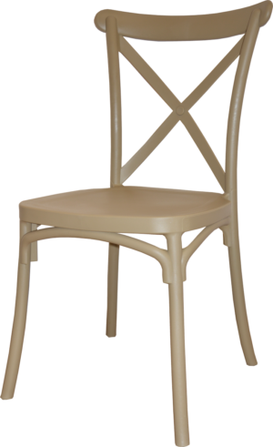 silla crossback marrón