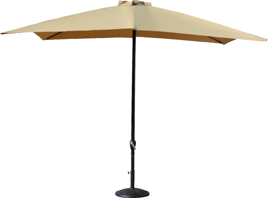 Alt Sombrilla Cuadrada Camel, para eventos y hostelería