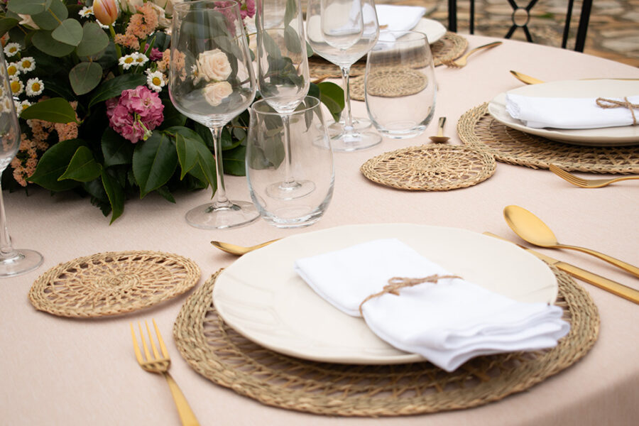 Alt Cubertería Lisboa Oro, para eventos y hostelería