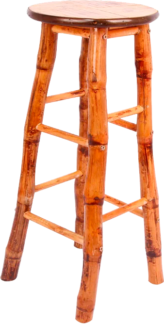 Alt Taburete Bambú, para eventos y hostelería