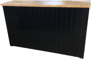 Alt Barra de Madera Plegable Argos EME Mobiliario, para eventos y hostelería