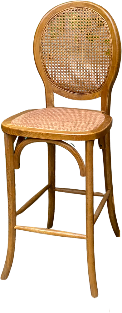 Alt Taburete Medallón Oscuro, para eventos y hostelería