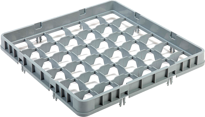 Extensor para cestas de lavado de 36 compartimentos.