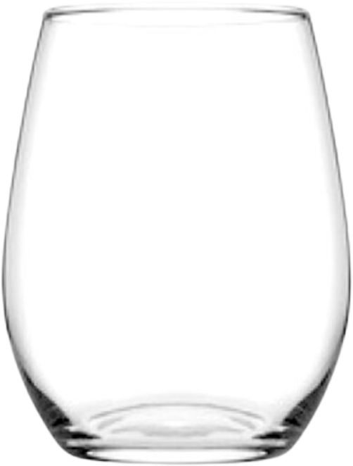 Vaso colección Amber para eventos y hostelería de cristal transparente 44cl.