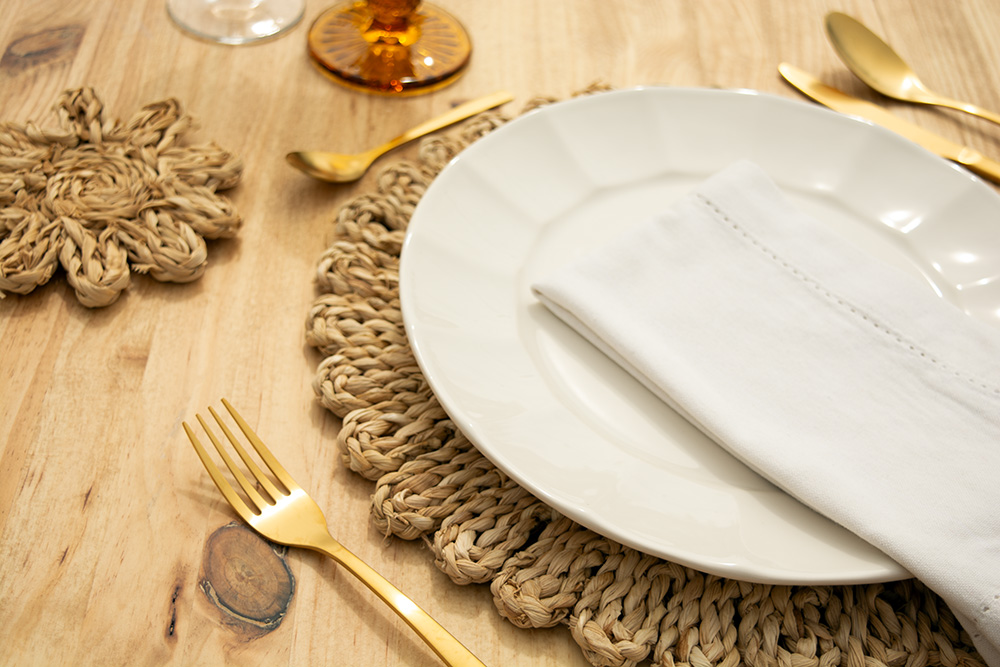 Alt Bajoplato Maíz Flor, para eventos y hostelería