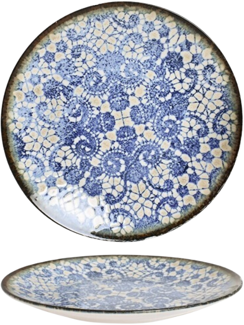 Alt Vajilla Bluet, fabricada con materiales de calidad ideal para el uso intensivo profesional. Plato llano Bluet 30cm.