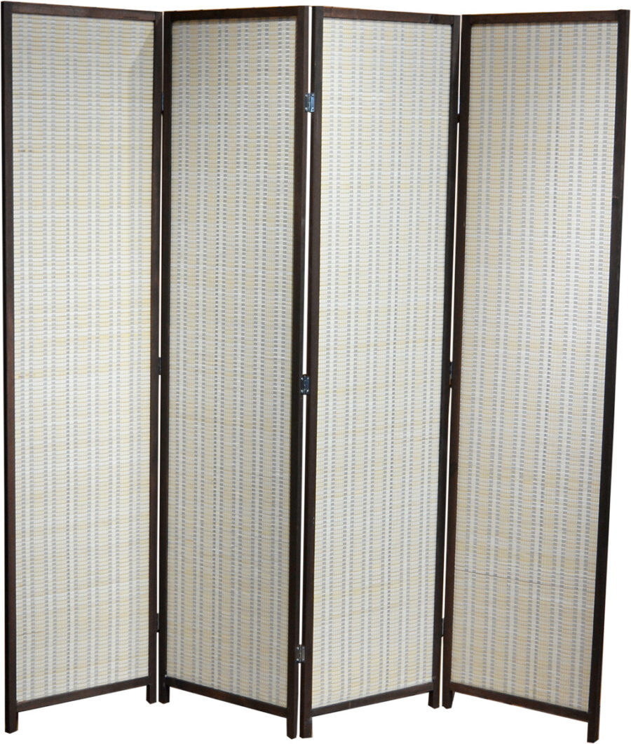 Alt Biombo Marco color Nogal para eventos y hostelería