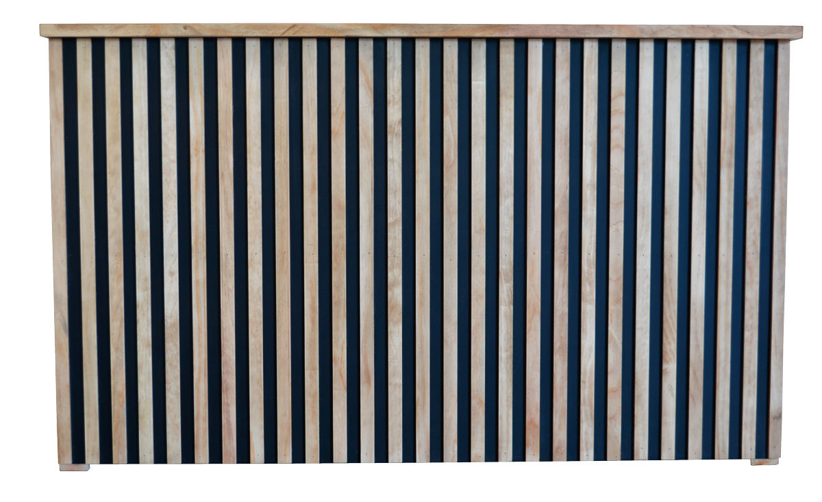 Alt Barra de madera plegable Tebas y madera, para eventos y hostelería