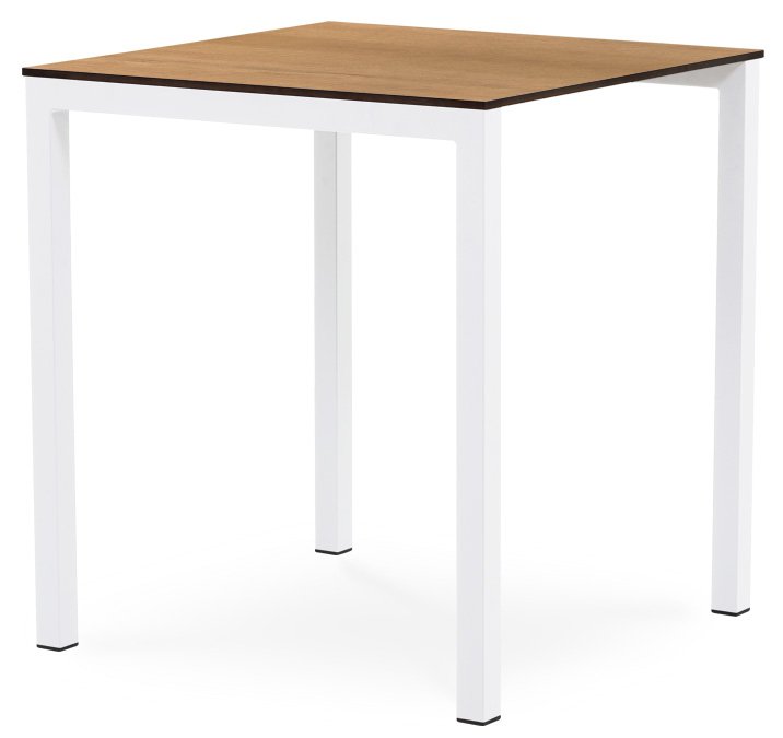 Alt Mesa para Restaurante Cuadrada Metal Natural ideal para hostelería