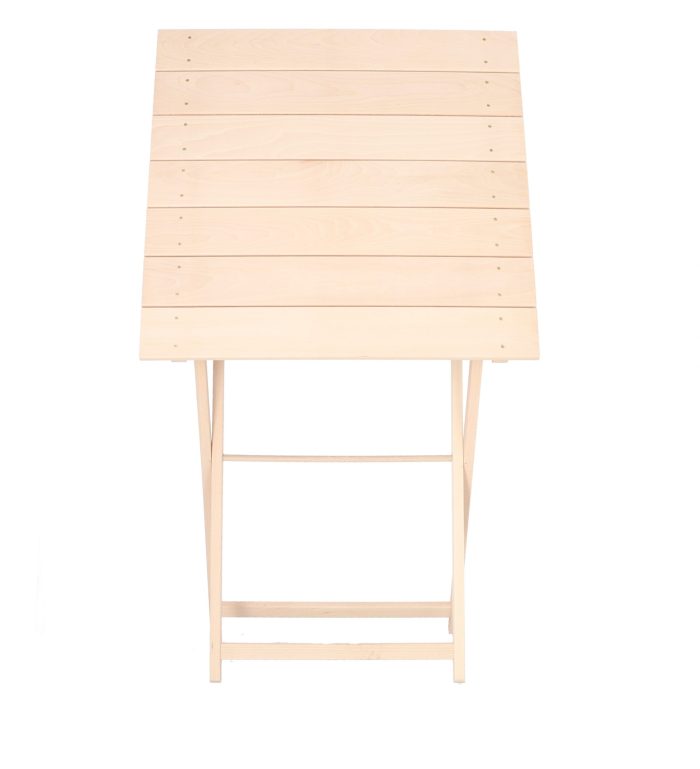 Alt Mesa Madera Plegable para eventos y hostelería