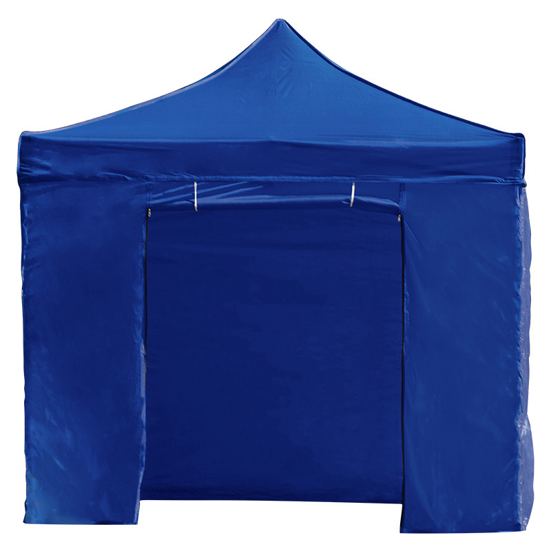 Alt Carpa Plegable BASIC 3x3 con Paredes Azul para eventos EME Mobiliario