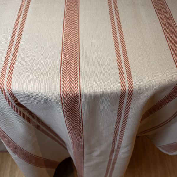 Manteles De Rayas para Eventos y hostelería. EME Mobiliario