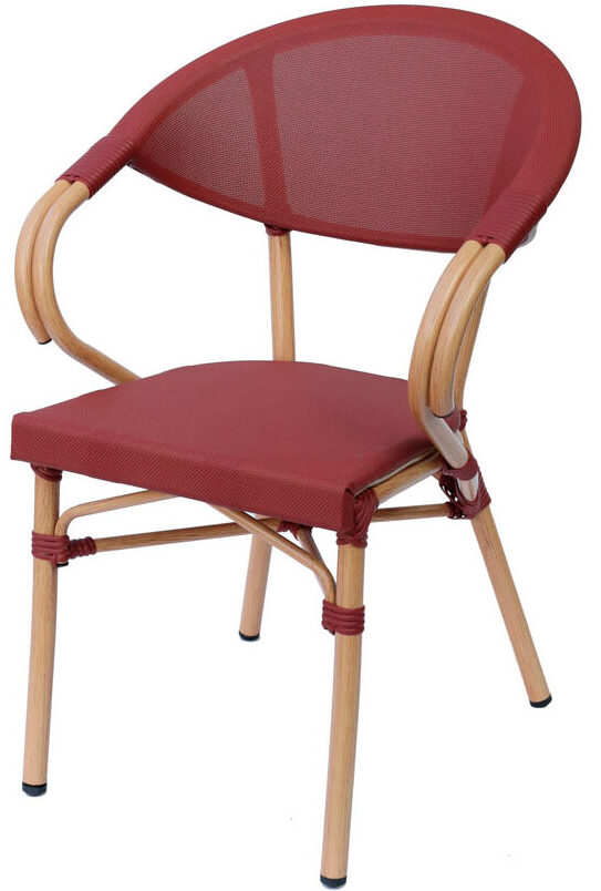 Alt Sillón Nantes en color burdeos, estilo parisino | Eme Mobiliario