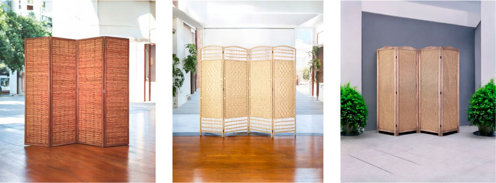 Biombos / separadores de ambientes para tu espacio y hogar. EME Mobiliario