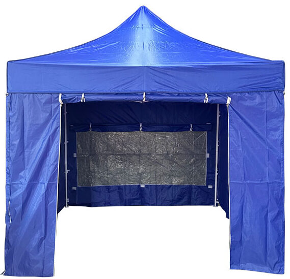 Carpa Plegable Basic Completa 3x3 en azul Para eventos
