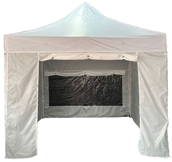 Carpas Plegables Basic Completa en color blanca | Eme Mobiliario