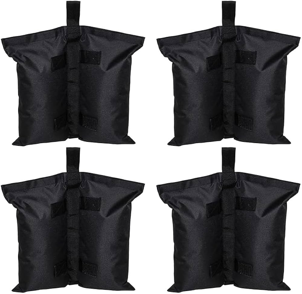 Sacos de Arena 15 kg para carpas plegables, mayor seguridad en Eme Mobiliario.