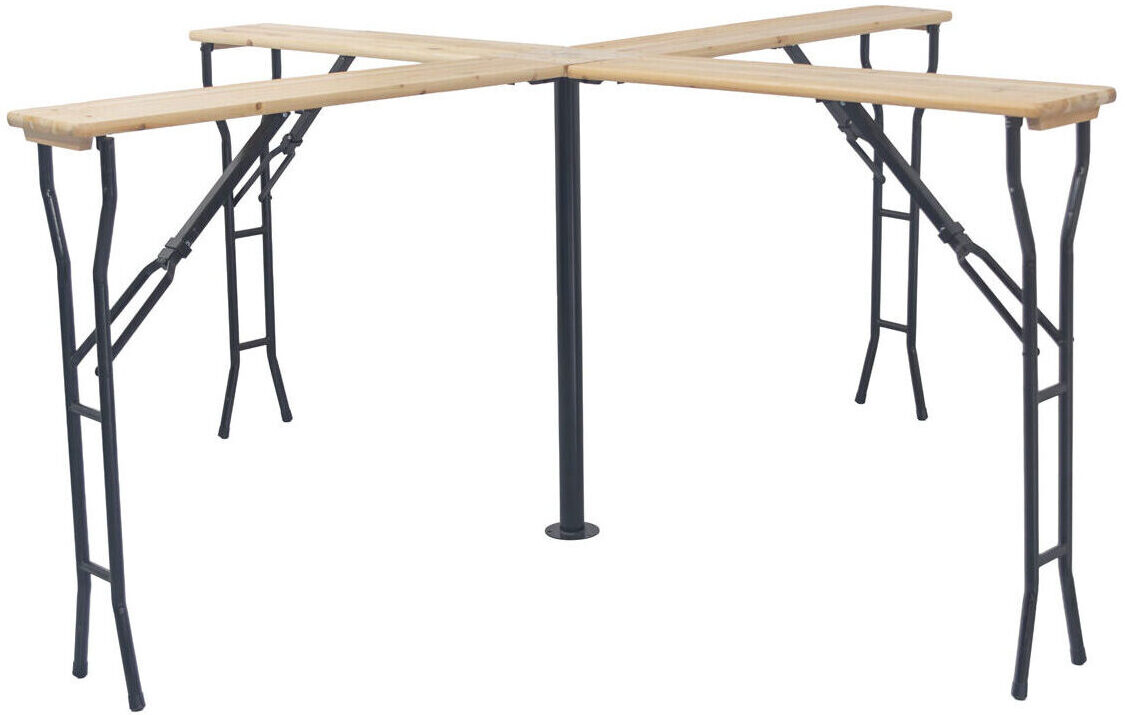 Mesa Plegable En Cruz Cervecera EME Mobiliario